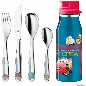 Vajilla con set de cubiertos y botella Wmf Disney cars en Futurbuy
